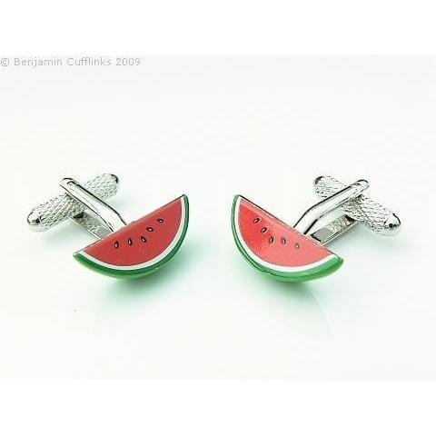 Watermelon Cufflinks Novelty Cufflinks Clinks Australia Watermelon Cufflinks 
