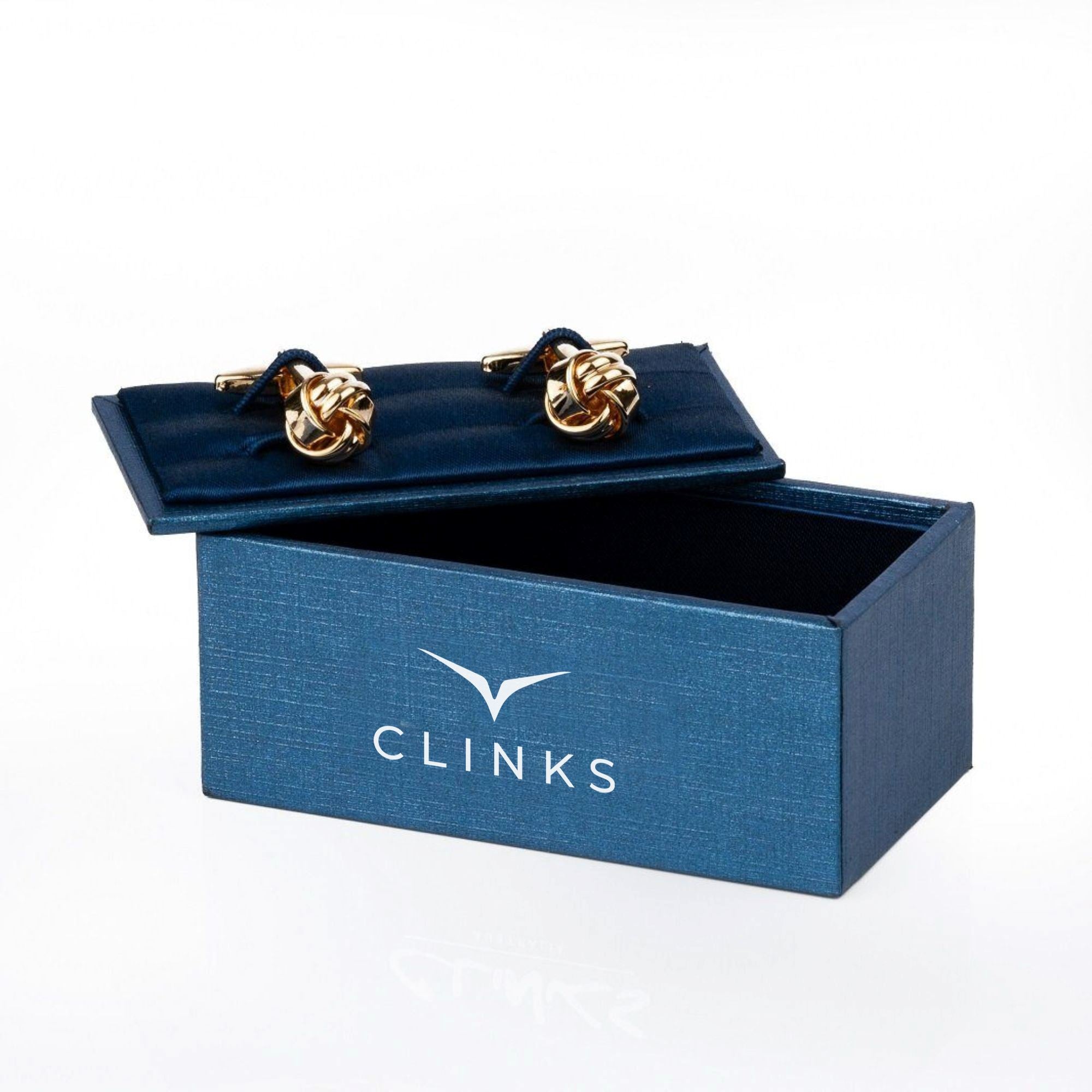Gold Knot Cufflinks Classic & Modern Cufflinks Clinks Australia 