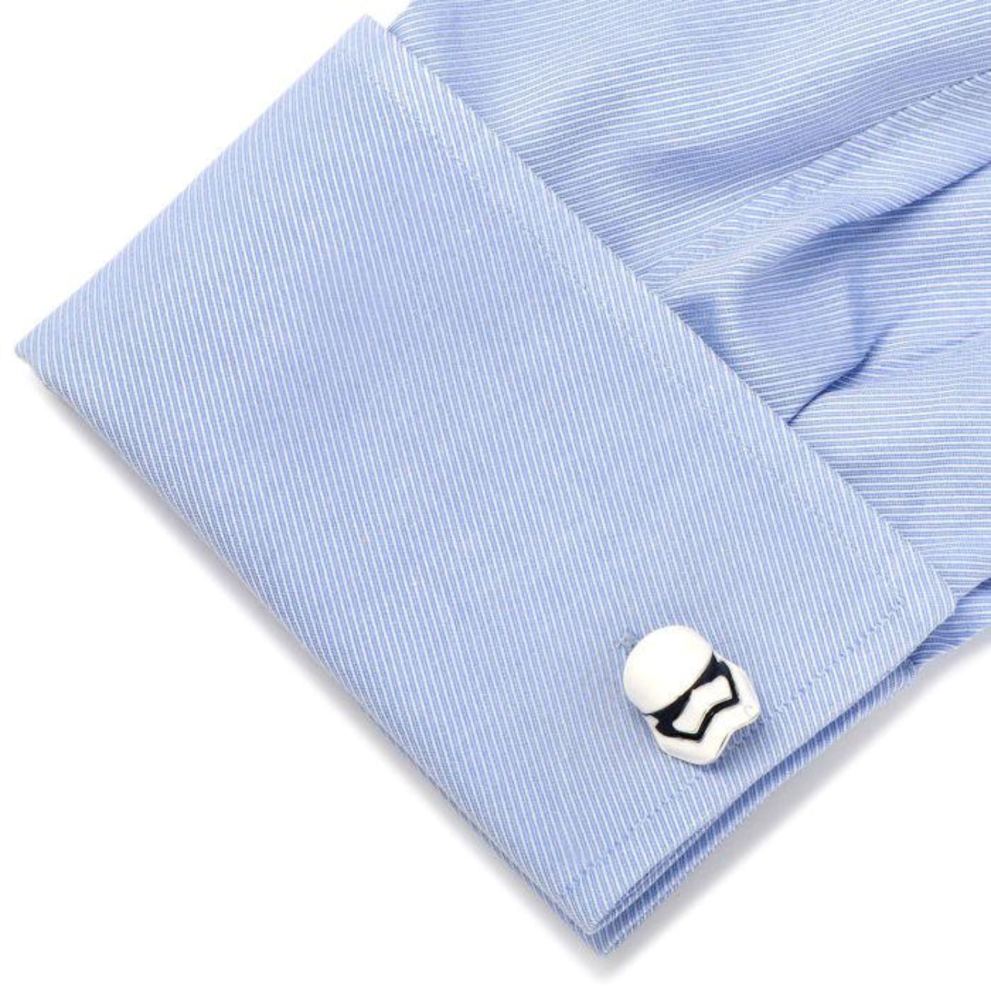 3D Stormtrooper Star Wars Cufflinks Novelty Cufflinks Star Wars 