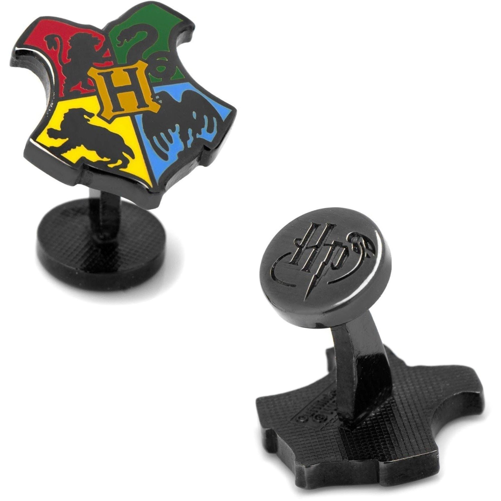 Harry Potter Hogwarts Shield Cufflinks Novelty Cufflinks Harry Potter Harry Potter Hogwarts Shield Cufflinks 