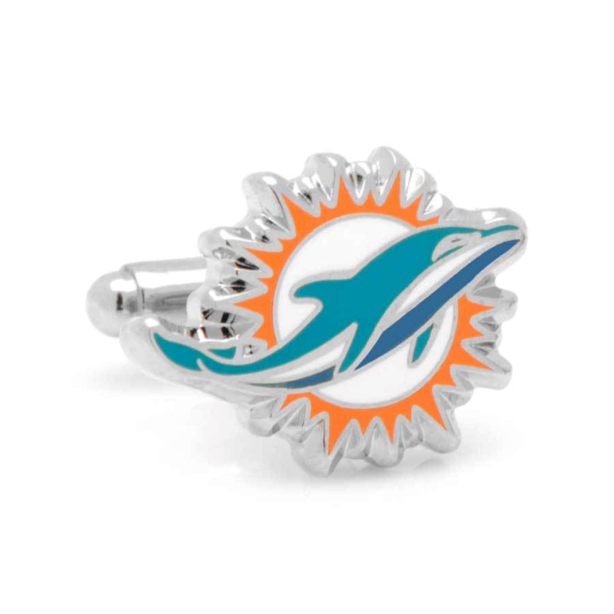 Miami Dolphins Cufflinks Novelty Cufflinks NFL 