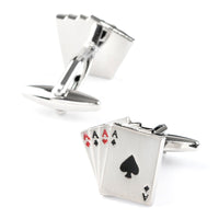 "Poker Ace" Playing Cards Cufflinks Novelty Cufflinks Clinks Australia