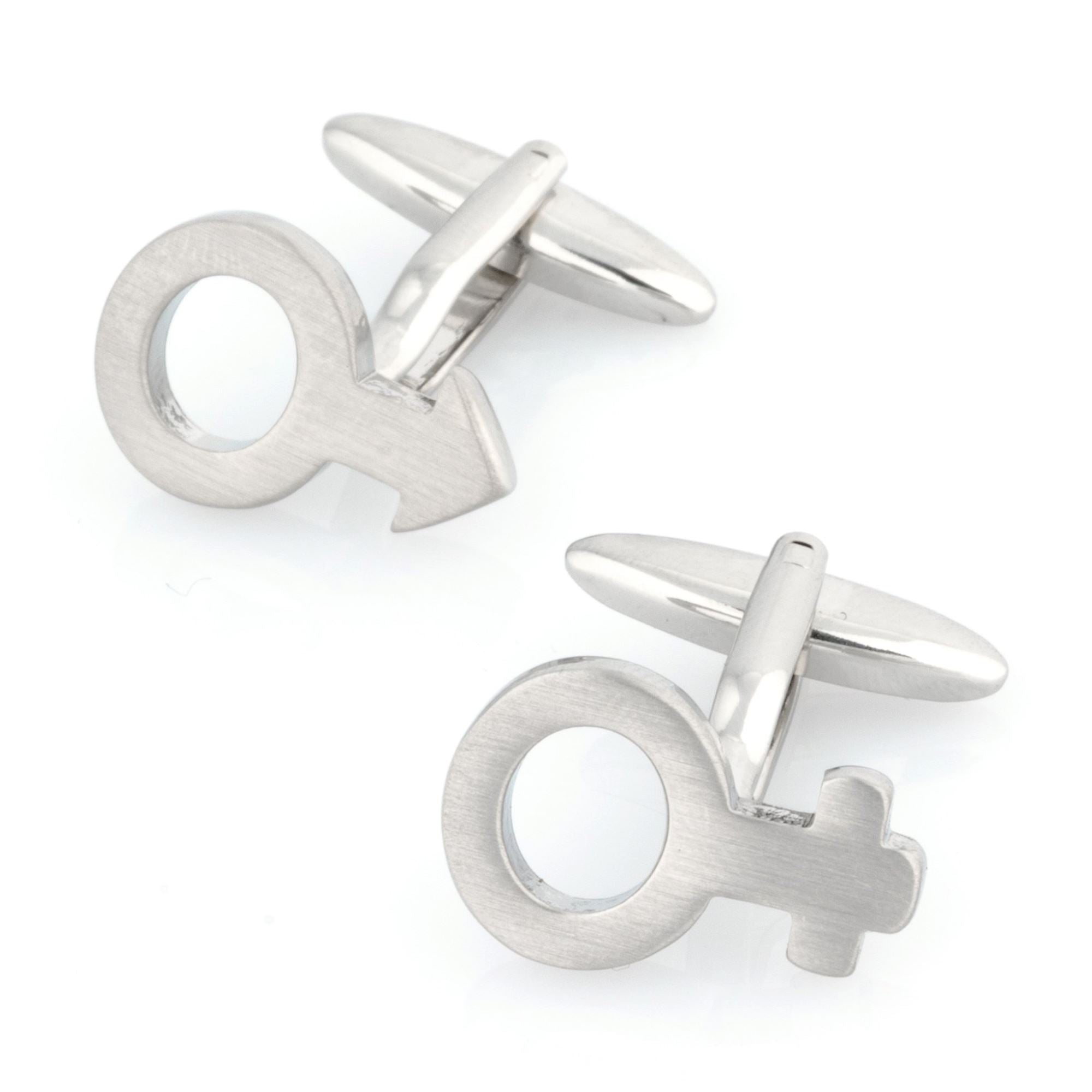 Male and Female Gender Symbol Cufflinks Novelty Cufflinks Clinks Australia Male and Female Gender Symbol Cufflinks 