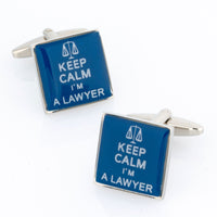 Keep Calm I'm a Lawyer Cufflinks Novelty Cufflinks Clinks Australia