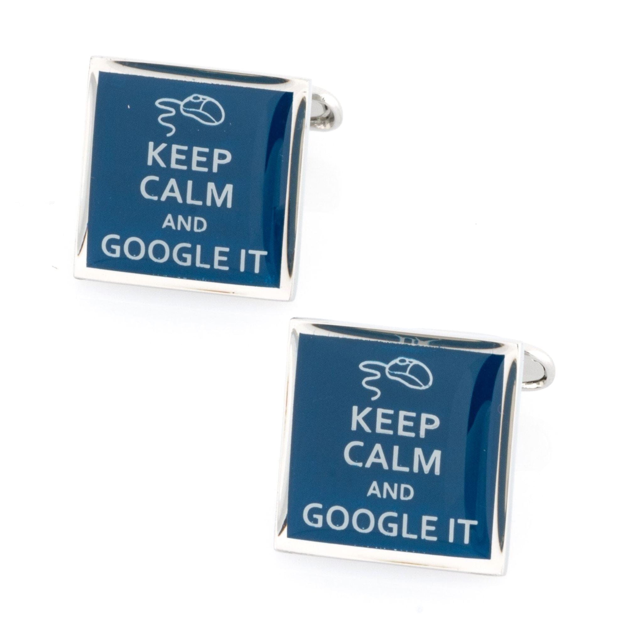 Keep Calm and Google It Novelty Cufflinks Clinks Australia Keep Calm and Google It 