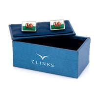 Flag of Wales Cufflinks Novelty Cufflinks Clinks Australia