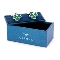 Irish Shamrock Cufflinks Novelty Cufflinks Clinks Australia