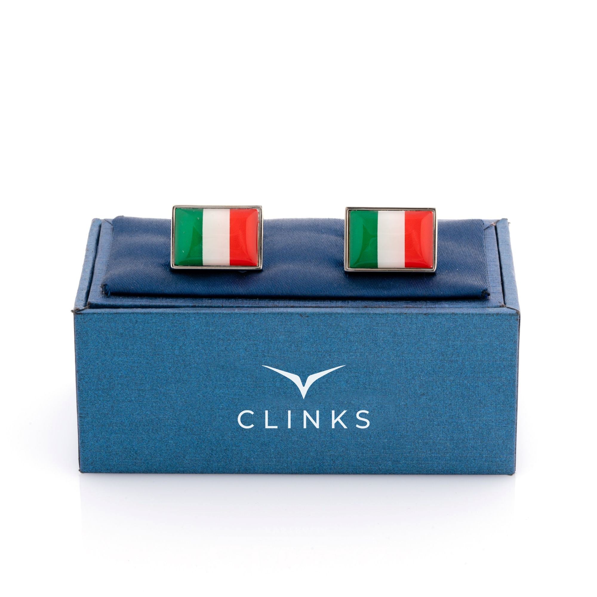 Flag of Italy - Italian Flag Cufflinks Novelty Cufflinks Clinks Australia 