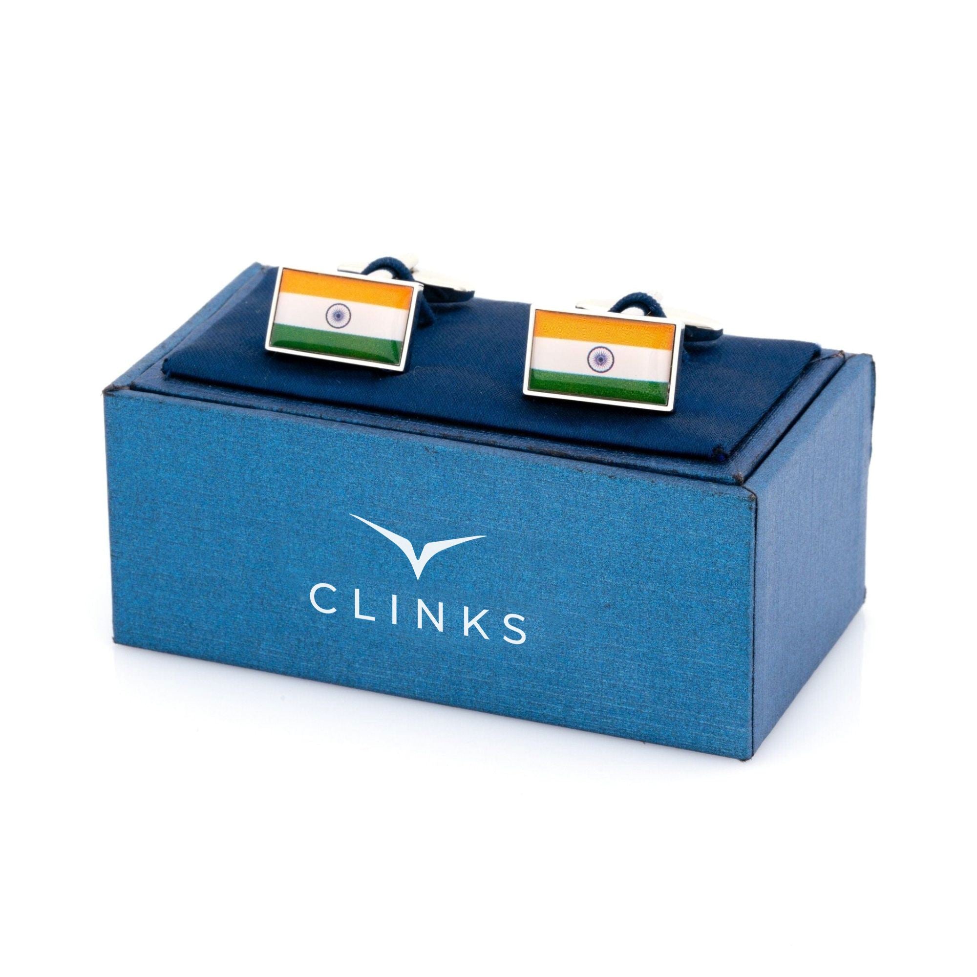 Flag of India - Indian Flag Cufflinks Novelty Cufflinks Clinks Australia 