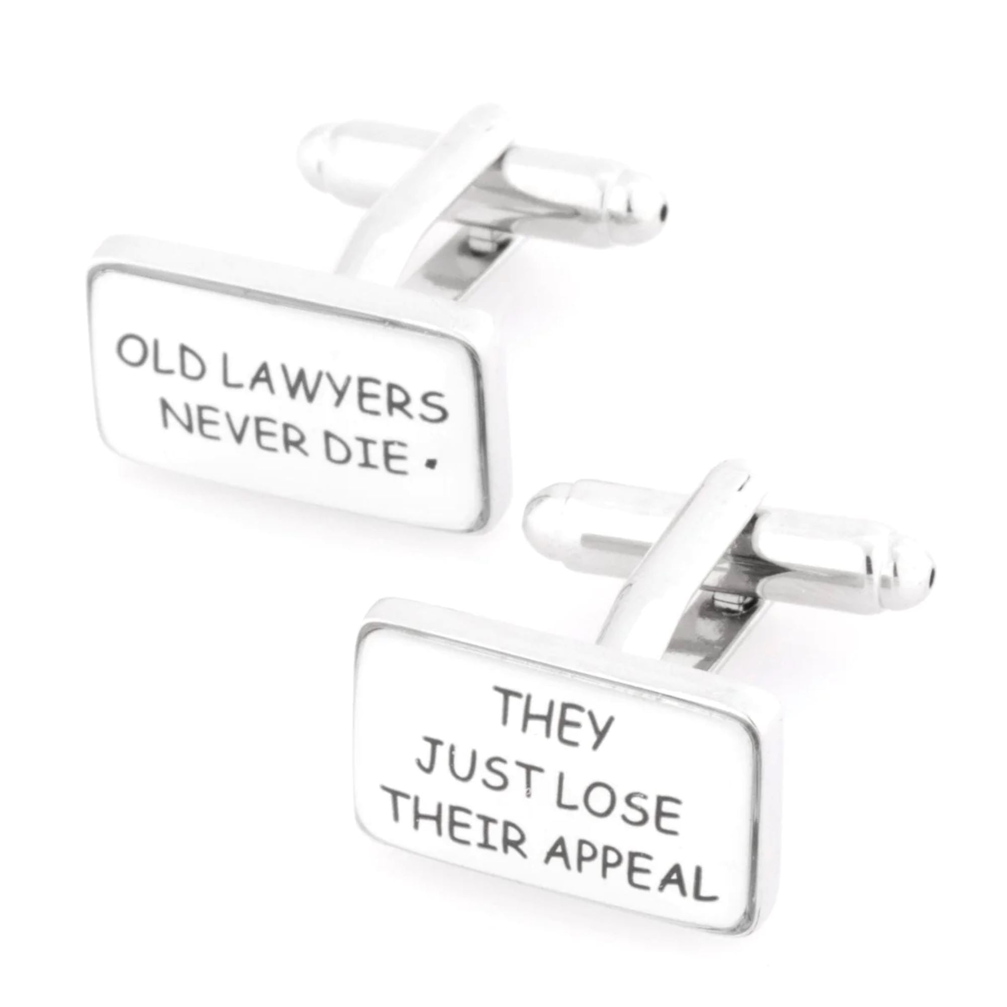 Old Lawyers Never Die Cufflinks Novelty Cufflinks Clinks Australia Old Lawyers Never Die Cufflinks 