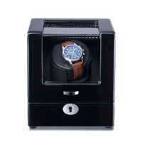 Waratah Watch Winder Box for 1 Watch in Black Watch Winder Boxes Clinks