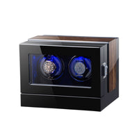 Sydney Watch Winder Box for 2 Watches in Black Watch Winder Boxes Clinks