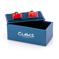 Flag of China - China Flag Cufflinks Novelty Cufflinks Clinks Australia