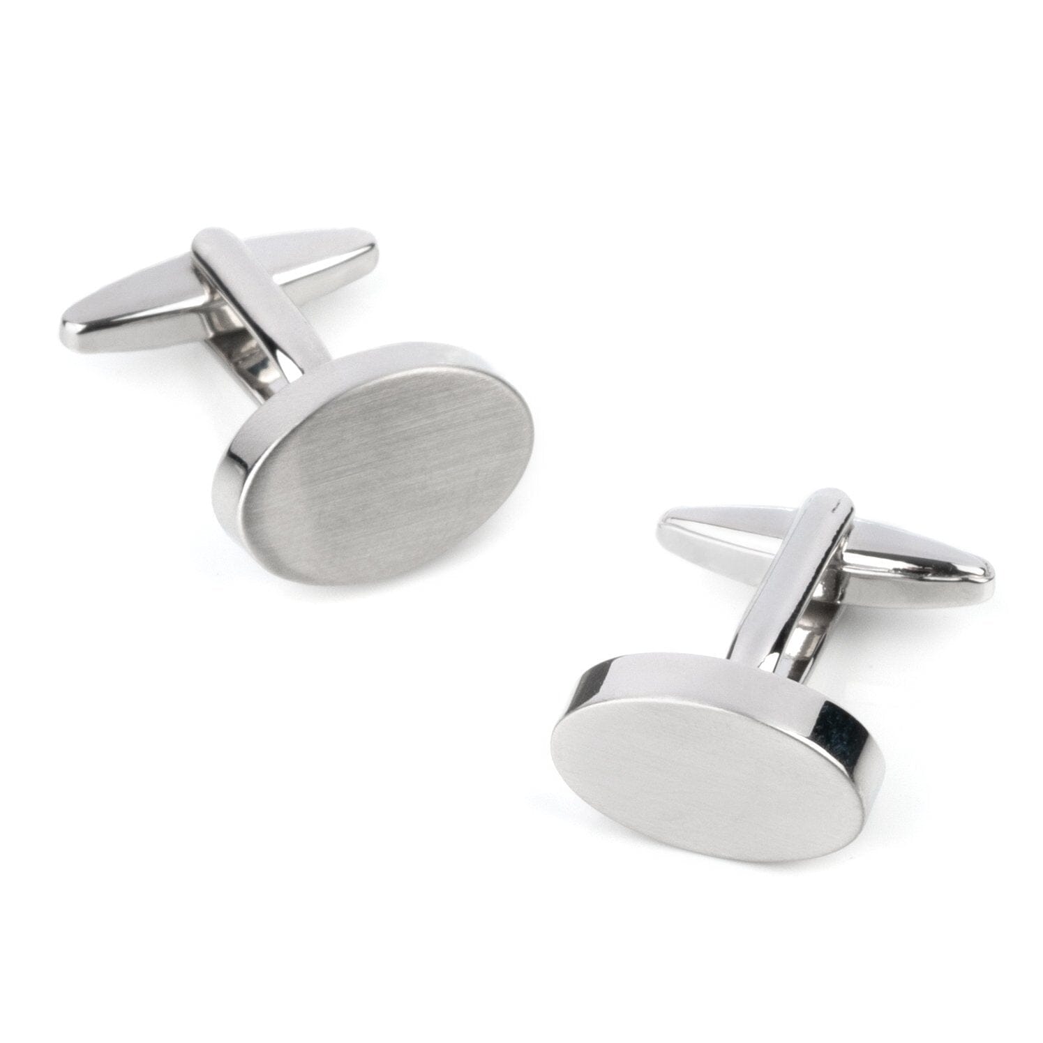 Oval Silver Engravable Cufflinks Engraving Cufflinks Clinks Australia 