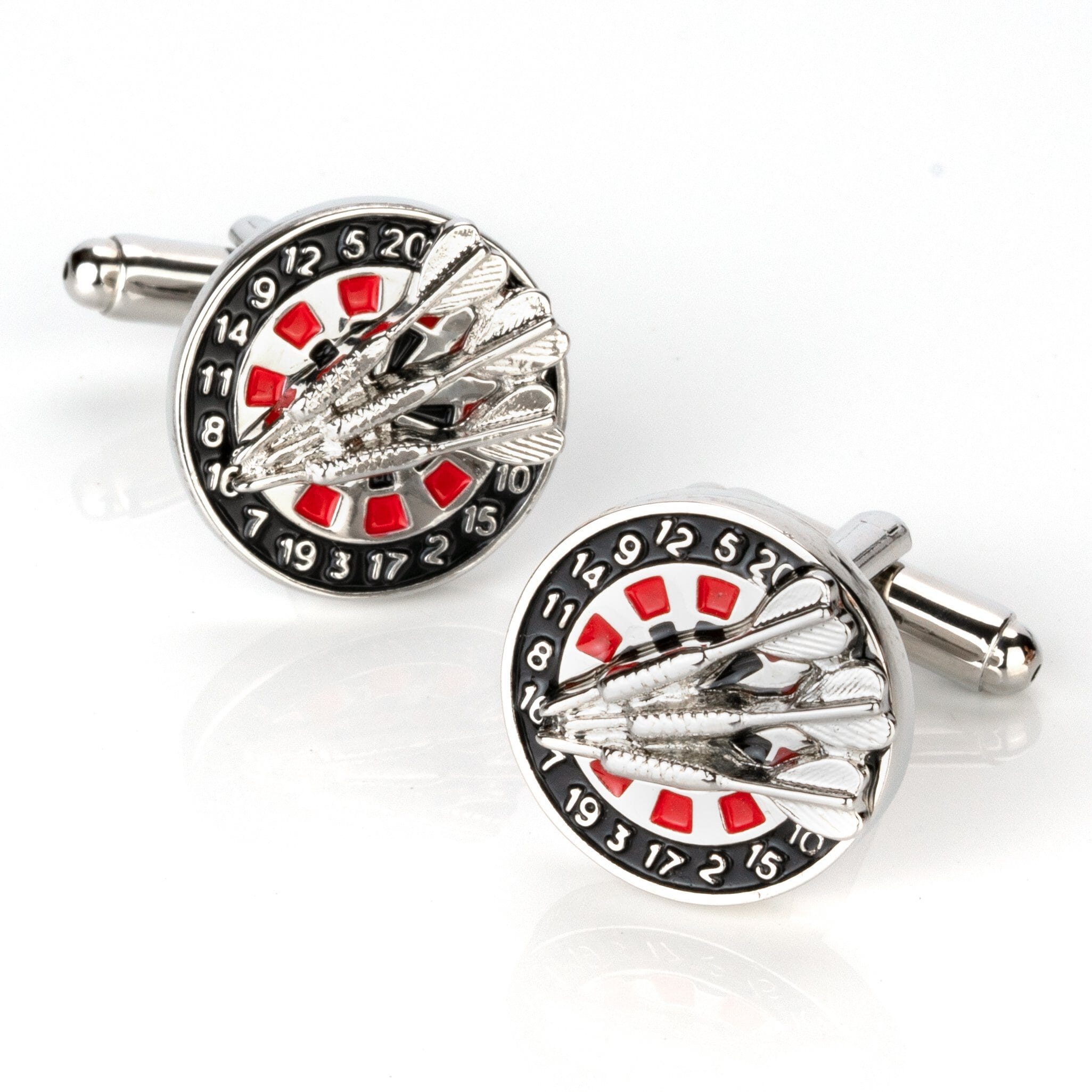Darts and Board Cufflinks Novelty Cufflinks Clinks Australia 