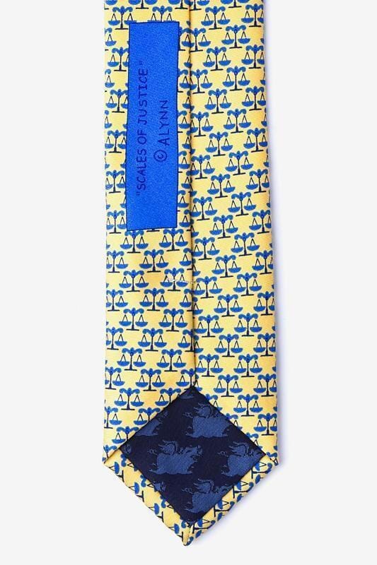 Scales Of Justice Skinny Tie Ties Alynn 