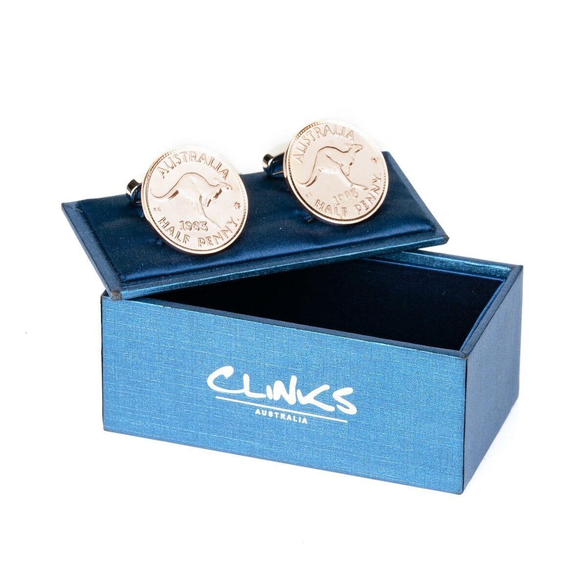 Australian Half Penny Coin Cufflinks Novelty Cufflinks Clinks Australia 