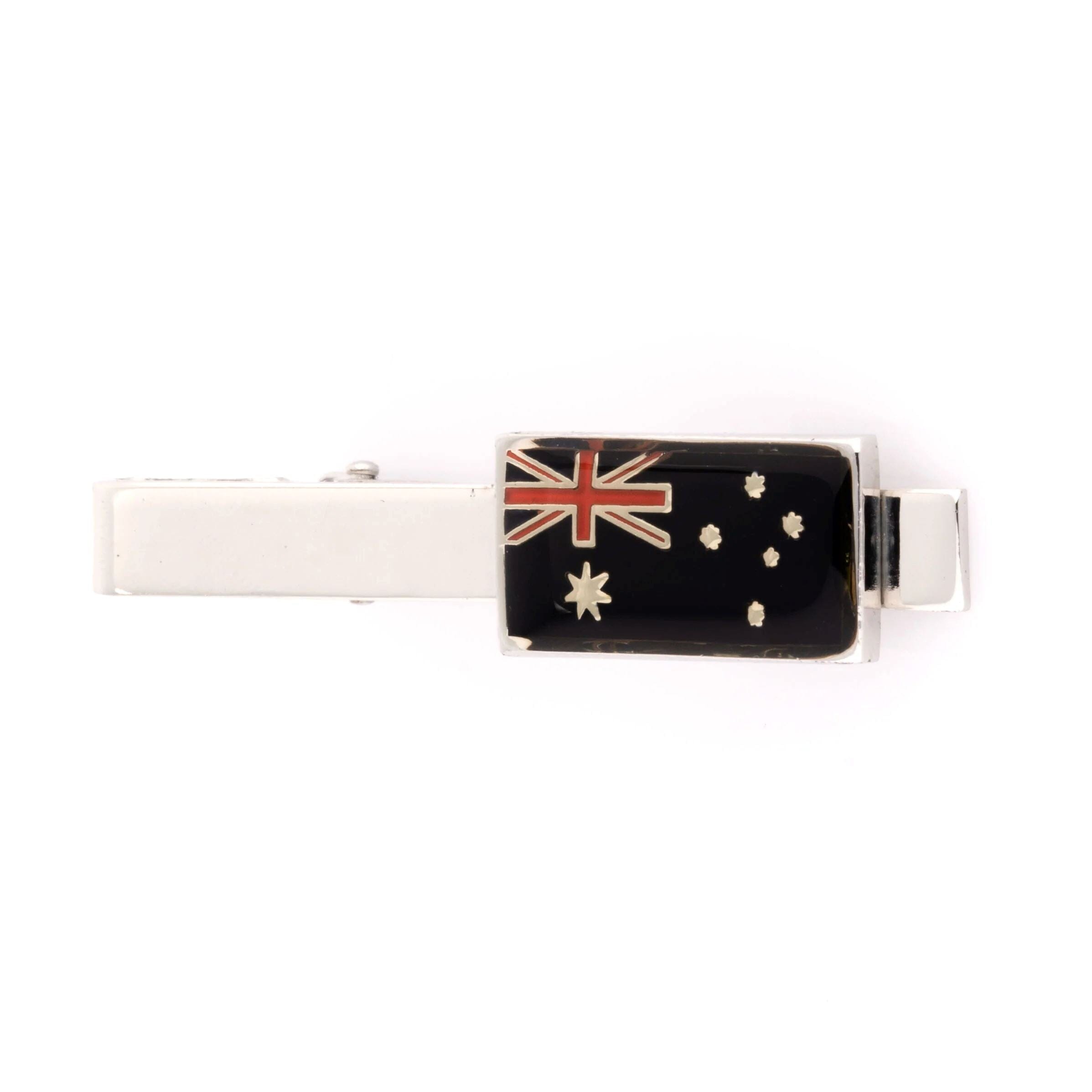 Australia Flag Tie Clip Tie Clips Clinks 