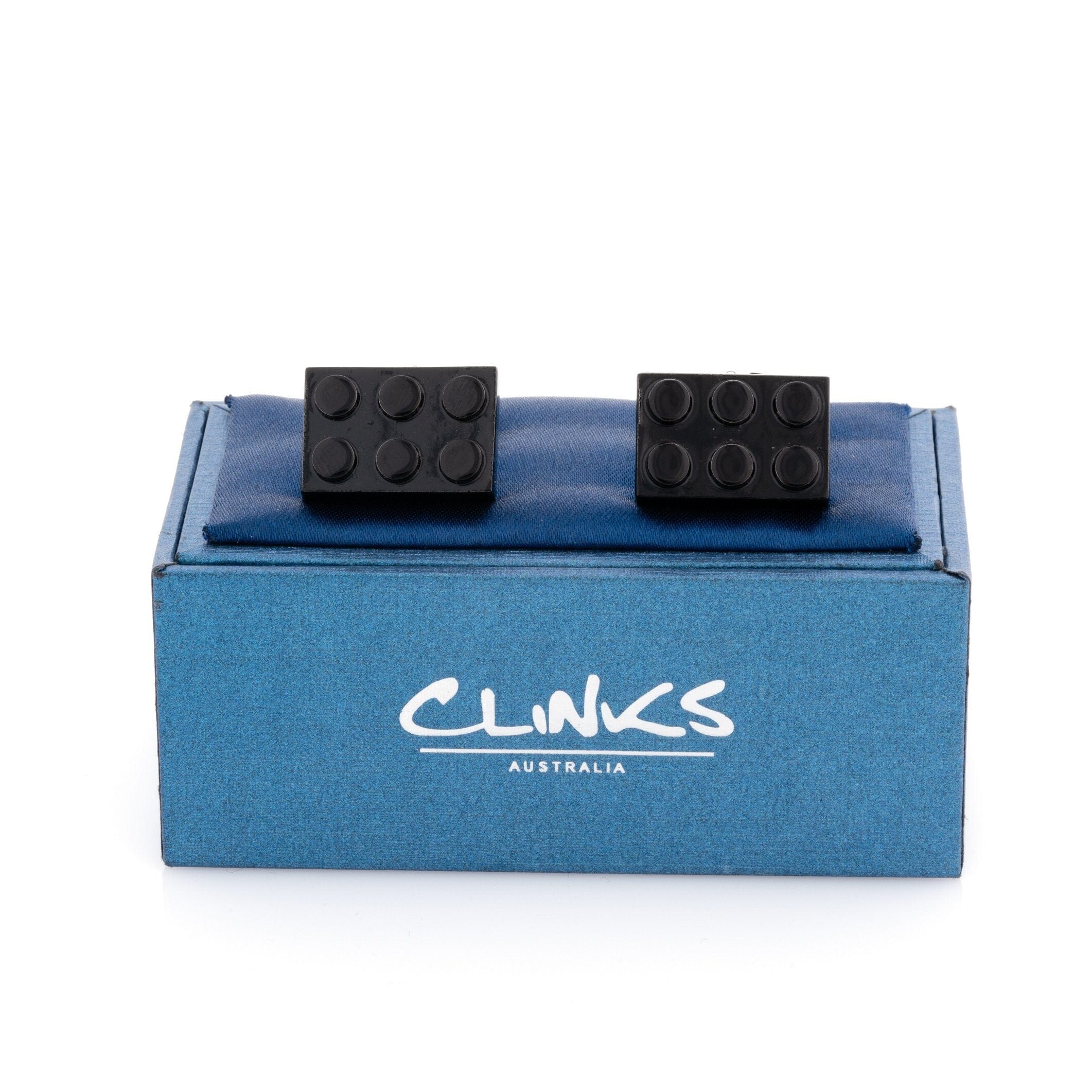 Black Building Block Cufflinks Novelty Cufflinks Clinks Australia 