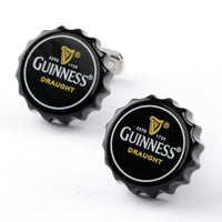 Black Guinness Beer Cap Cufflinks Novelty Cufflinks Clinks Australia