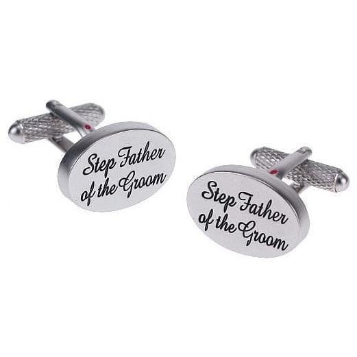 Step Father of the Groom Script Wedding Cufflinks Wedding Cufflinks Clinks Australia Step Father of the Groom Script Cufflinks 