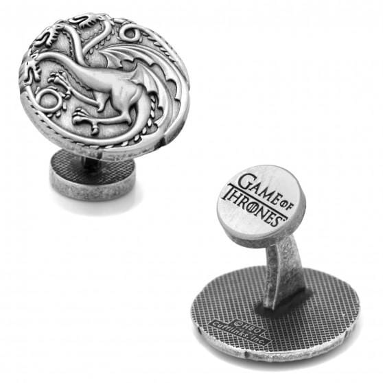 Targaryen Three Headed Dragon Sigil Cufflinks - Game of Thrones Novelty Cufflinks Game of Thrones 