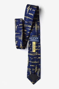 Bits & Caps Skinny Tie Ties Clinks