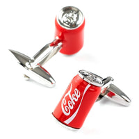 Coke Cola Can Cufflinks Novelty Cufflinks Clinks Australia