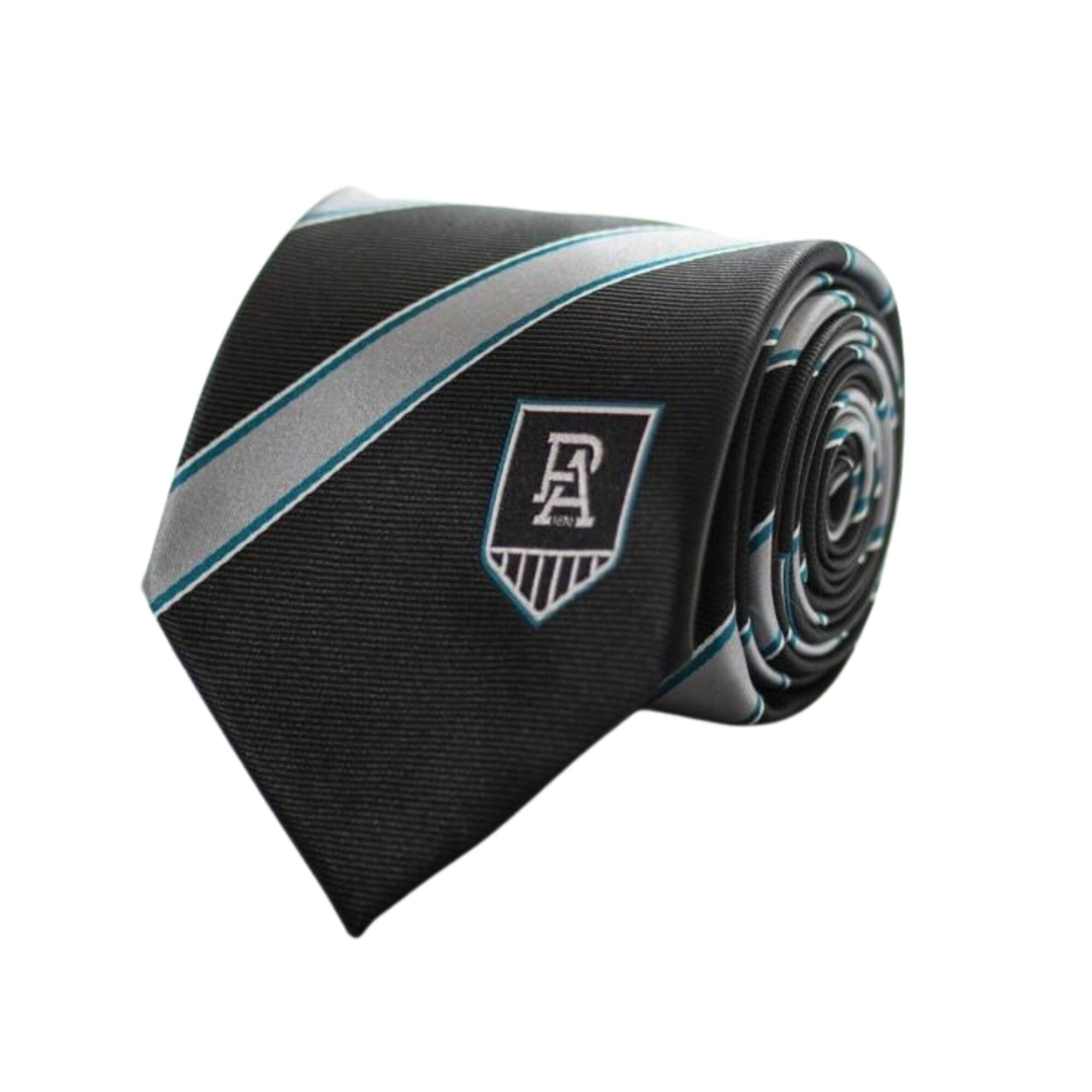 Port Adelaide AFL Microfibre Tie Ties AFL Default 