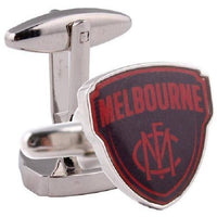Colour Melbourne FC AFL Cufflinks Novelty Cufflinks AFL Colour Melbourne FC AFL Cufflinks