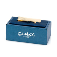 Shiny Gold Tie Bar 50mm Tie Clips Clinks