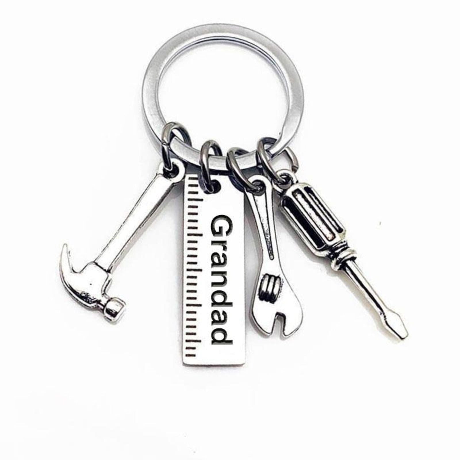 Grandad Hammer Wrench Screwdriver Keyring Accessories Clinks Australia Grandad 