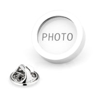 Insert your own Photo Lapel Pin Lapel Pin Clinks Default