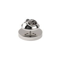 Round Silver Engravable Lapel Pin Lapel Pin Clinks