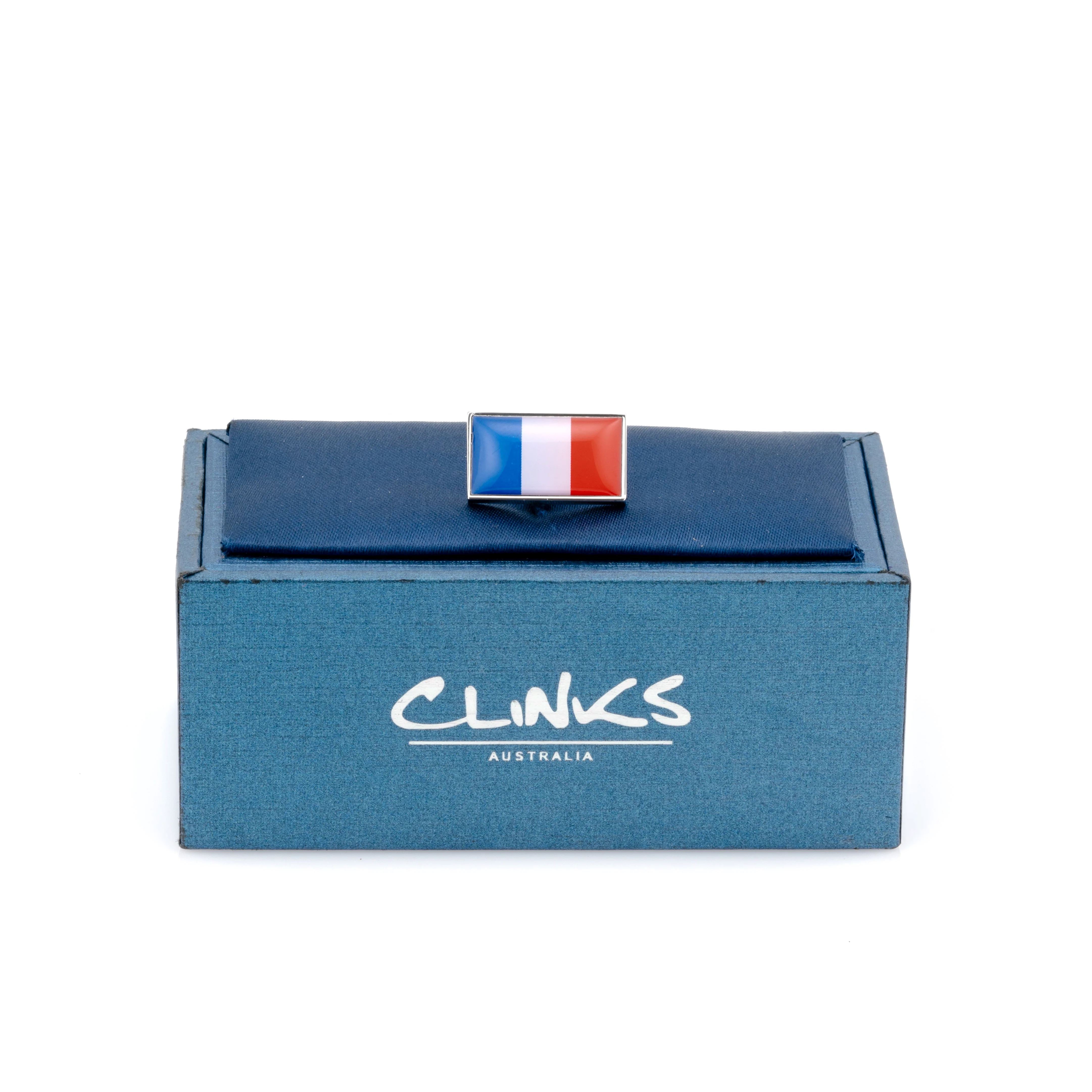 Flag of France - French Flag Lapel Pin Lapel Pin Clinks 