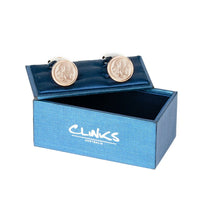 Australian 1 Cent Coin Cufflinks , Novelty Cufflinks , CL5601 , Mens Cufflinks , Cufflinks , Cuffed , Clinks , Clinks Australia