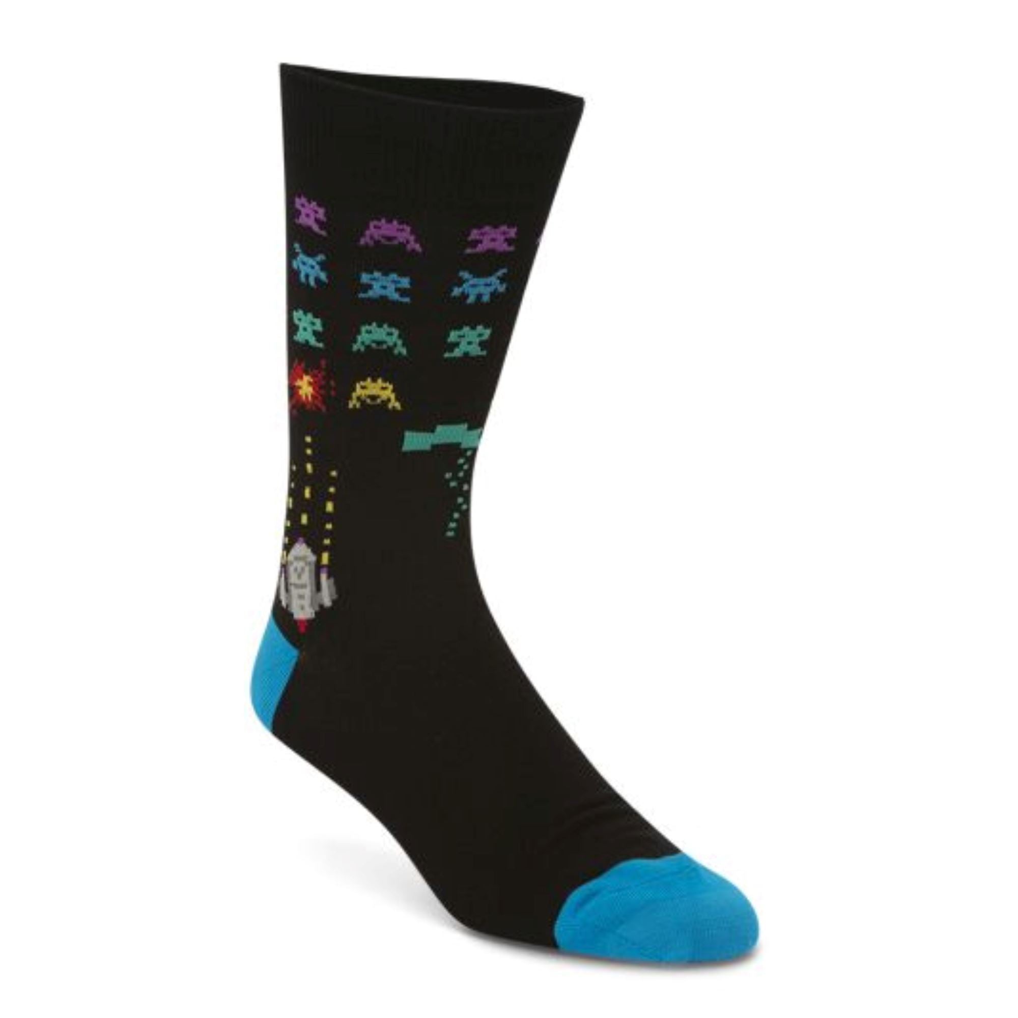 Mens Galaxy Invaders Sock Socks Bamboozld 