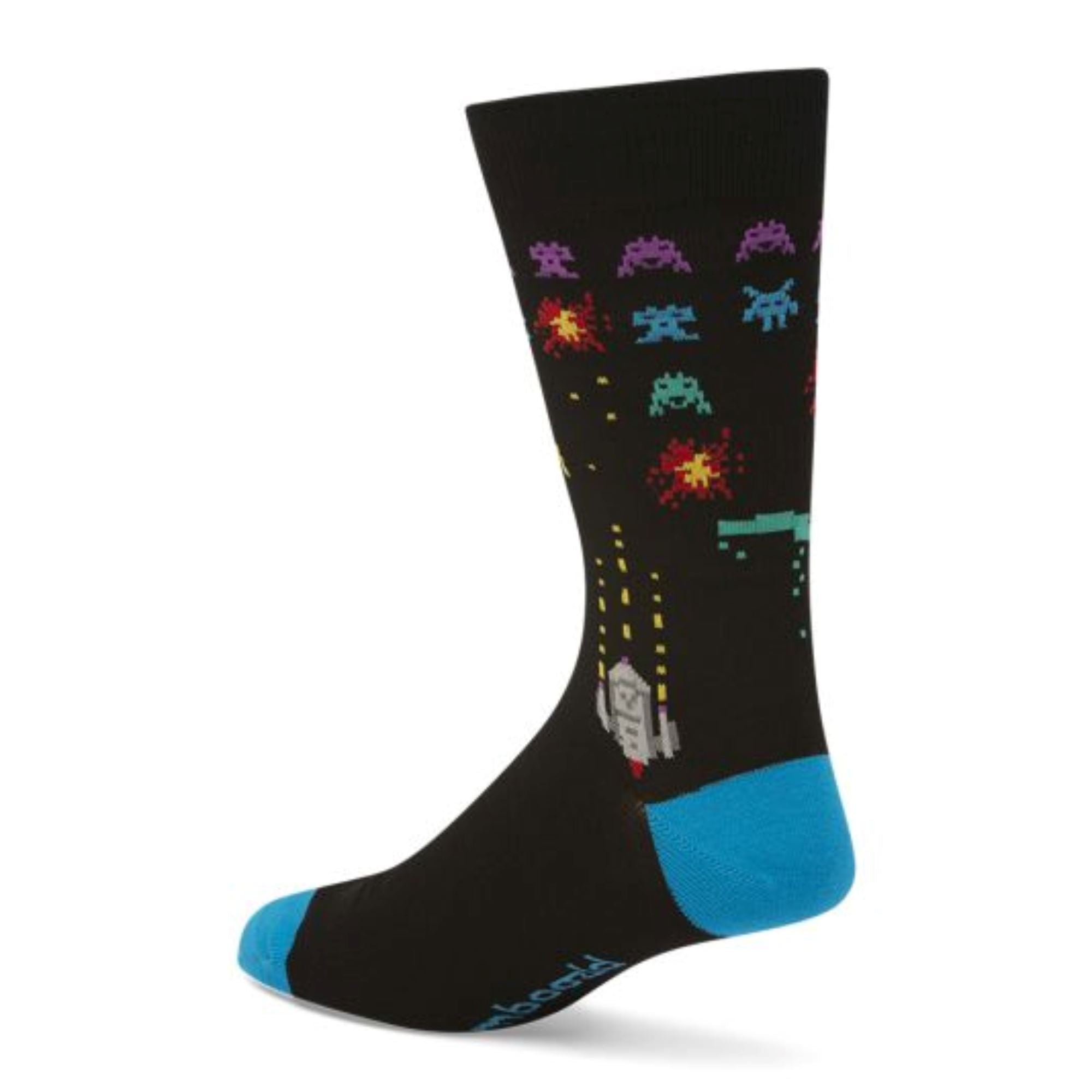 Mens Galaxy Invaders Sock Socks Bamboozld 