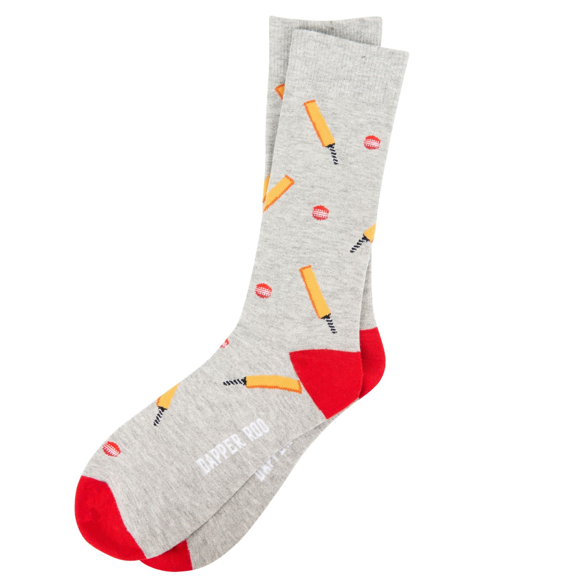 Hat Trick Cricket Bamboo Socks by Dapper Roo Socks Dapper Roo 