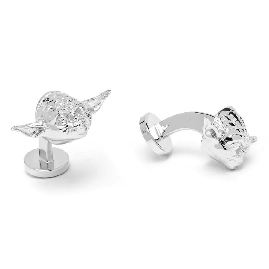 Star Wars 3D Palladium Yoda Cufflinks Novelty Cufflinks Star Wars 