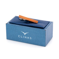 Light Wood Small Tie Clip Tie Clips Clinks Australia