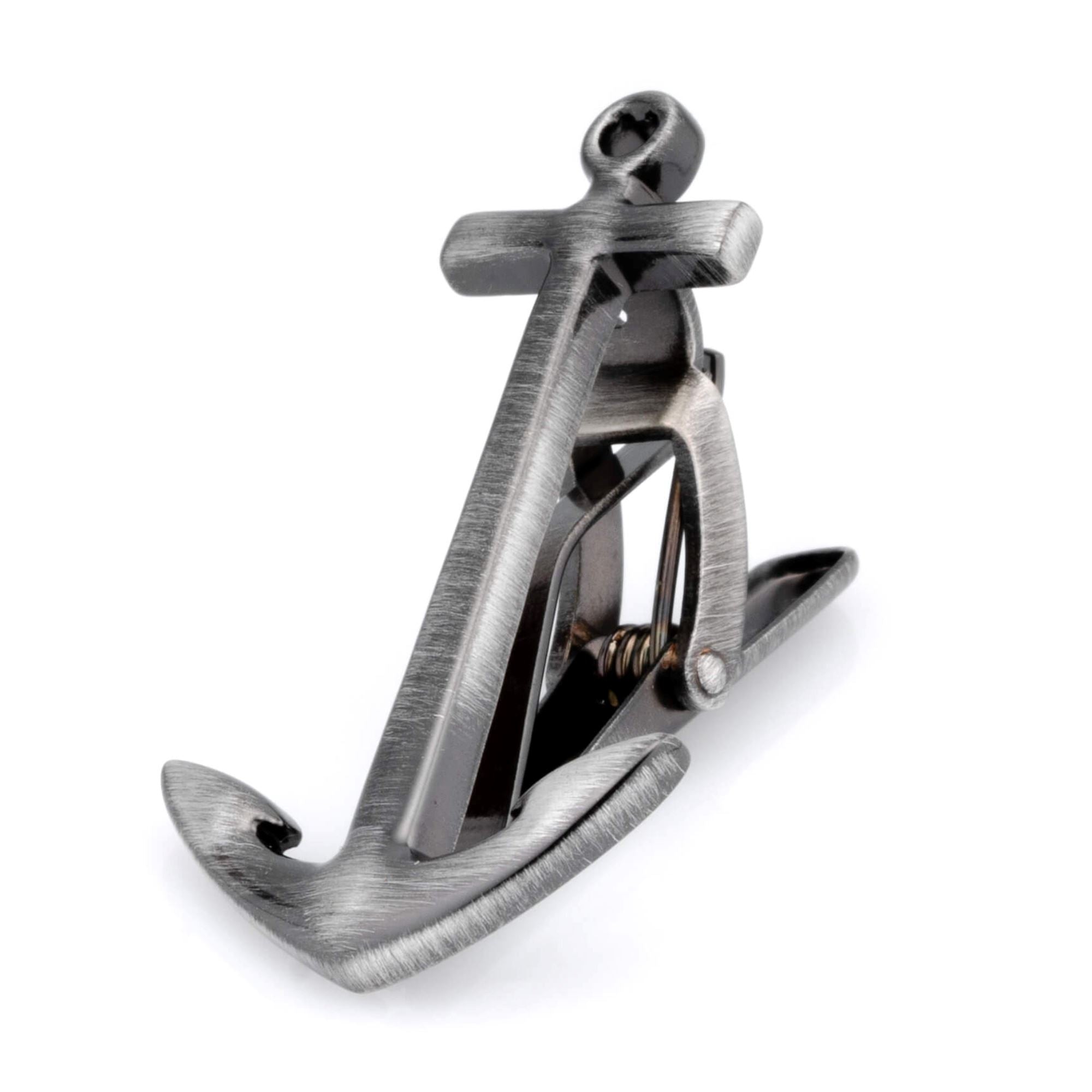 Antique Large Anchor Tie Clip Tie Bars Clinks 