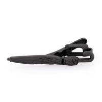 Matte Black Umbrella Tie Clip Tie Clips Clinks