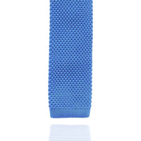 Light Blue Knit Tie Ties Cuffed.com.au