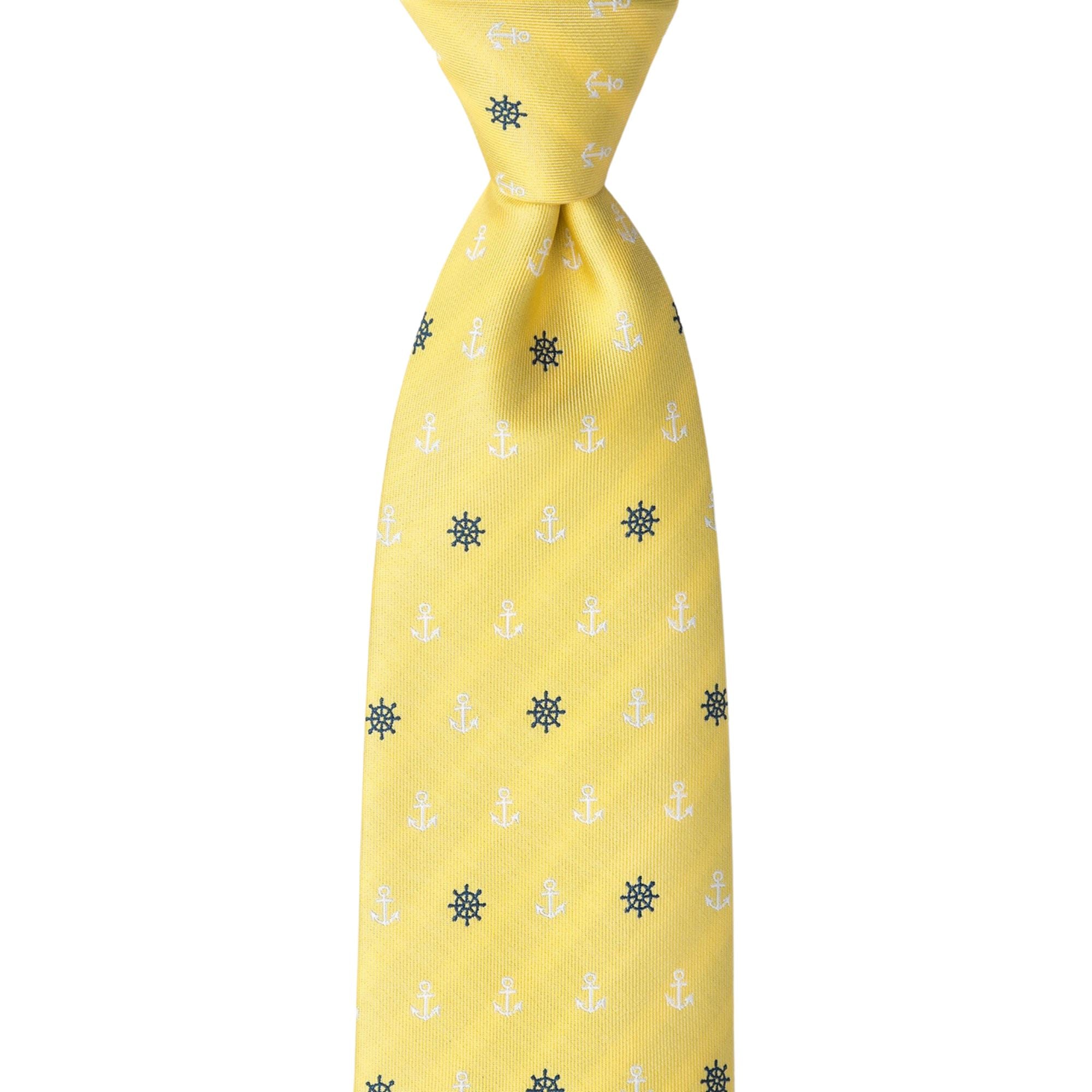 Anchors & Ships Wheels Skinny Tie Ties Clinks 
