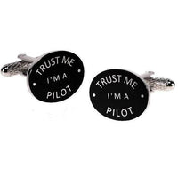 Trust Me I'm a Pilot Cufflinks Novelty Cufflinks Clinks Australia