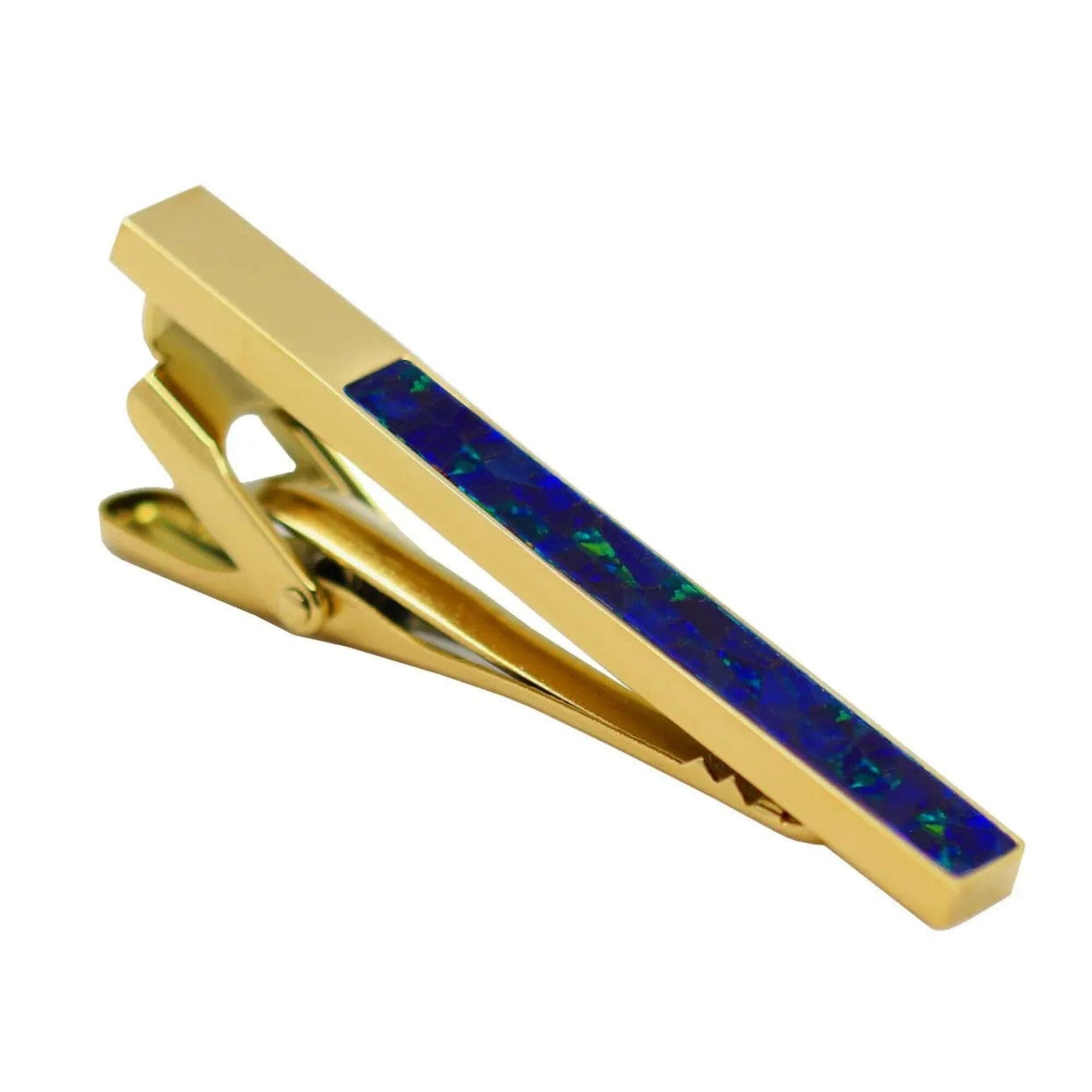 Gold Australian Sky Opal Tie Clip Tie Clips Clinks Australia Default 