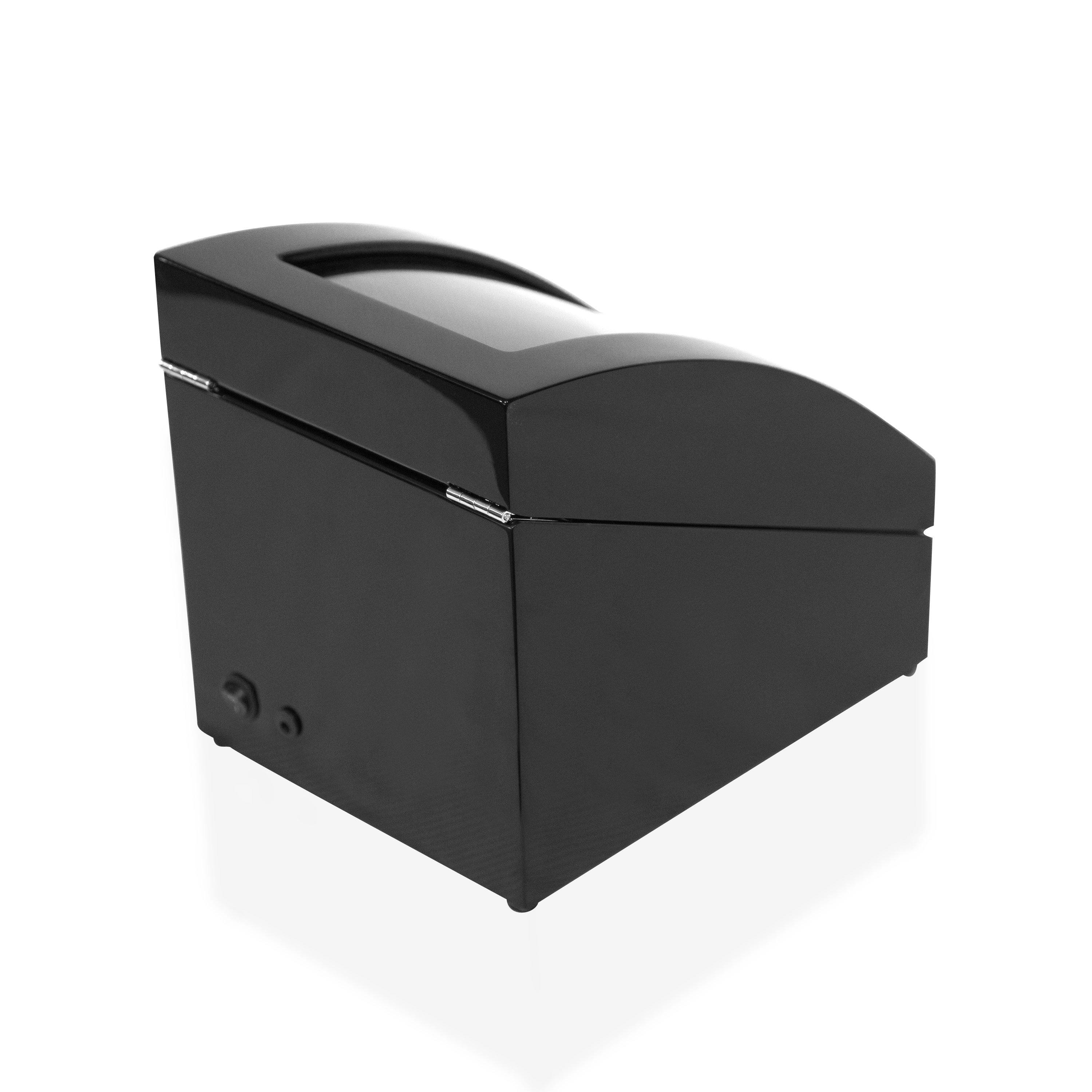 Black Watch Winder Box, 2 + 3 Watch Winder Box, Cuffed Watch Watch Winder, Clinks Australia Watch Winder Box, Black Watch Winder Box on Cuffed, Australia Watch Winder Box, Watch Winder Storage Box, Watch Winder Display Box, Watch Winder Box for 2 + 3, Watch Winder Box, Black, CW0207, Clinks, Clinks Australia, Cuffed