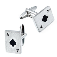 Ace of Spades Cufflinks Novelty Cufflinks Clinks Australia Ace of Spades Cufflinks