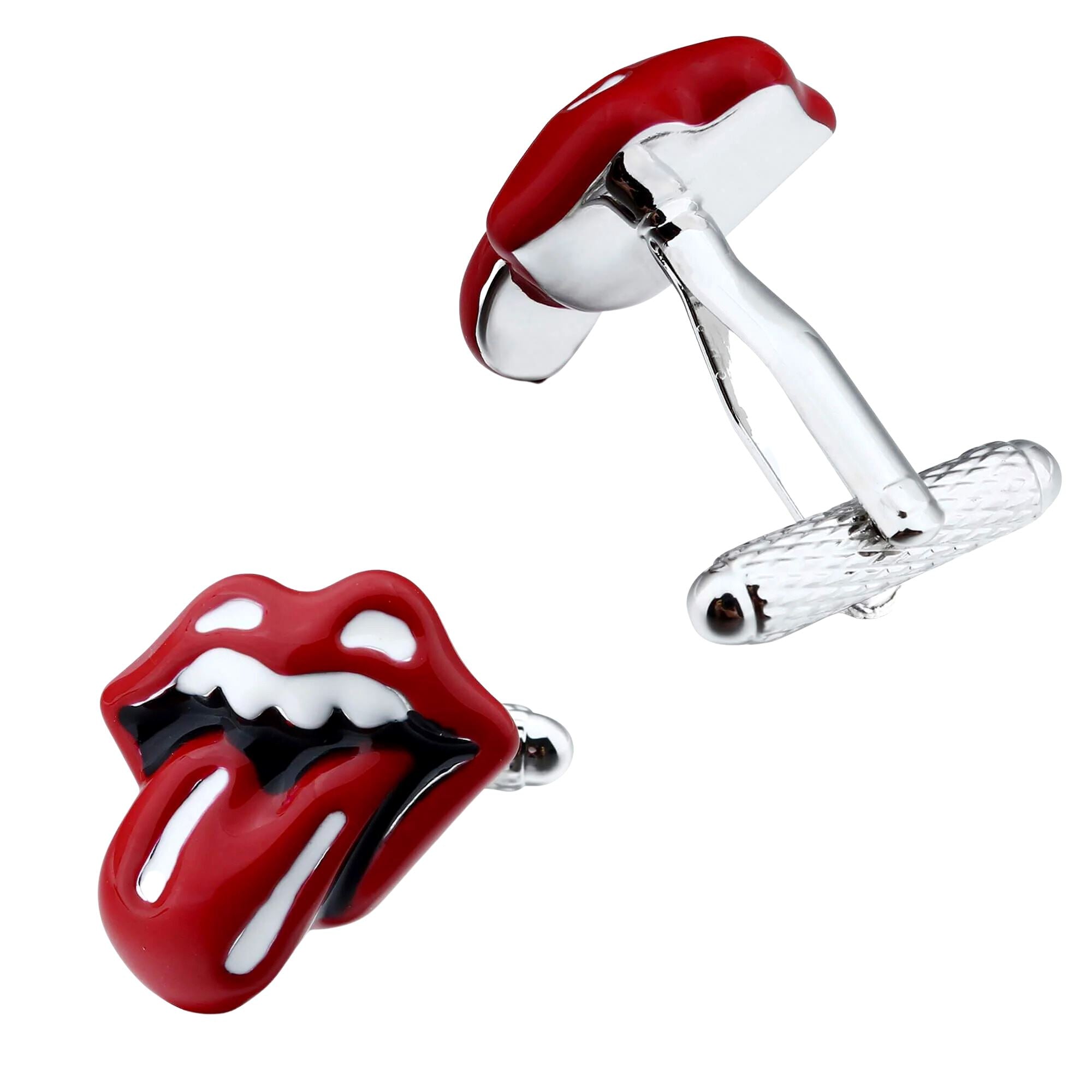 Mouth and Tounge KISS Cufflinks Novelty Cufflinks Clinks Australia 